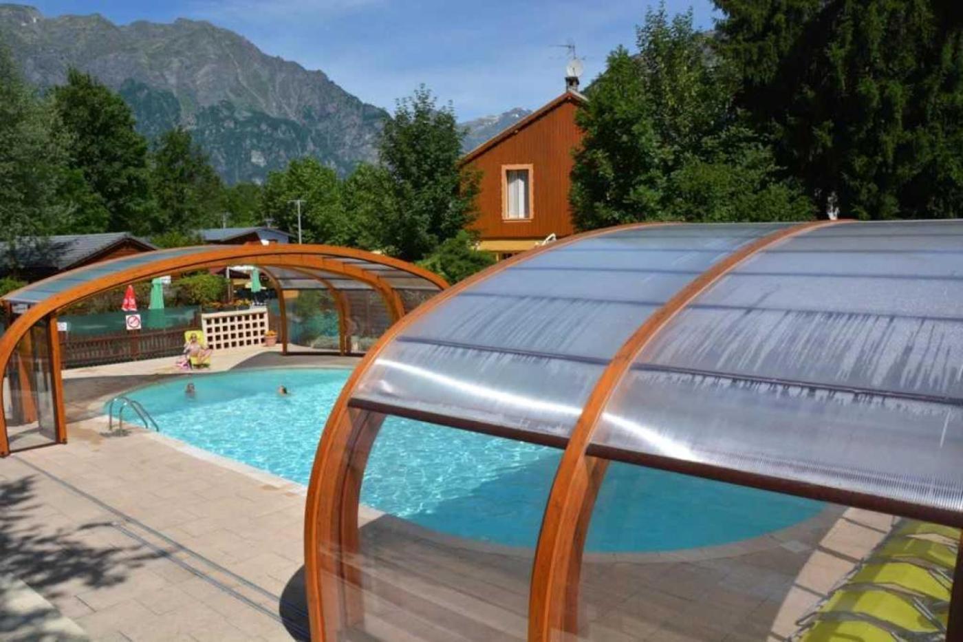 Camping 5 Etoiles - Piscine - Eeceff Le Bourg-dʼOisans 외부 사진